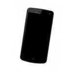 Lcd Frame Middle Chassis For Videocon Infinium Z45 Quad Black By - Maxbhi Com