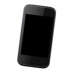 Lcd Frame Middle Chassis For Micromax Bolt D200 Black By - Maxbhi Com