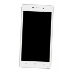 Lcd Frame Middle Chassis For Celkon Q5k Transformer Black By - Maxbhi Com