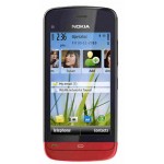 Full Body Housing for Nokia C5-06 Red