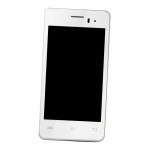 Lcd Frame Middle Chassis For Lava Iris 406q Black By - Maxbhi Com