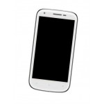 Lcd Frame Middle Chassis For Intex Aqua Wonder Quad Core White By - Maxbhi Com