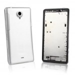 Full Body Housing For Sony Xperia T Lte Lt30a Silver - Maxbhi Com