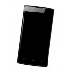 Lcd Frame Middle Chassis For Intex Cloud 3g Candy Silver By - Maxbhi Com