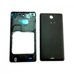 Full Body Housing For Sony Xperia Zr Hspa Plus Black - Maxbhi Com