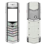 Full Body Housing For Vertu Signature White - Maxbhi Com