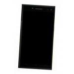 Lcd Frame Middle Chassis For Happymobile Prive Blue By - Maxbhi Com