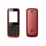 Full Body Housing For Alcatel Ot520d Red - Maxbhi Com