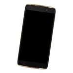 Lcd Frame Middle Chassis For Alcatel Idol 4 Pro Black By - Maxbhi Com
