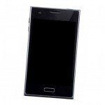 Home Button Complete For Lg Optimus P750 Black By - Maxbhi Com