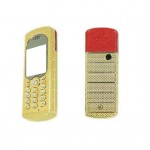 Full Body Housing For Goldvish 2011 Diamond Luxury Mobile Phone White - Maxbhi Com