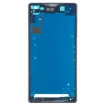 Lcd Frame Middle Chassis For Sony Ericsson Xperia Z2 D6520 Black By - Maxbhi Com