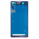 Lcd Frame Middle Chassis For Sony Ericsson Xperia Z2 D6520 Purple By - Maxbhi Com