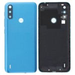 Back Panel Cover For Motorola Moto E7i Power Black - Maxbhi Com