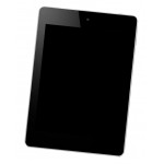 Lcd Frame Middle Chassis For Acer Iconia Tab A1810 16gb Wifi Black By - Maxbhi Com