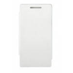Flip Cover For Karbonn A6  White