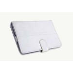 Flip Cover for Celkon CT-910+ - White