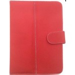 Flip Cover for Datawind UbiSlate 7R Plus - Red