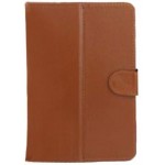 Flip Cover for HCL ME Y4 Tablet Connect 3G 2.0 - Brown