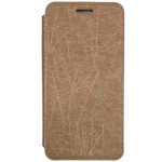 Flip Cover for Hi-Tech Amaze S1 - Gold