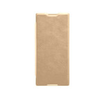 Flip Cover For Iball Andi 4 5 Ripple 1gb Ips Brown By - Maxbhi Com