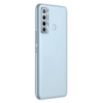 Back Panel Cover For Tecno Camon 17 Global Cg6 Silver - Maxbhi Com