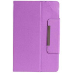 Flip Cover for IBall Slide i9018 - Purple