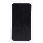 Flip Cover for Intex Aqua Desire - Black