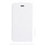 Flip Cover for Intex Aqua Flash - White