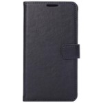 Flip Cover for Intex Aqua i2 - Black