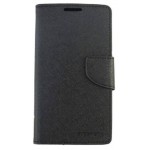 Flip Cover for Intex Aqua N11 - Black