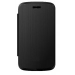 Flip Cover for Intex Aqua T2 - Black