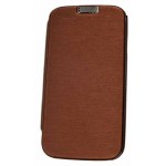 Flip Cover for Lava 3G 402 - Brown