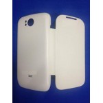 Flip Cover for Karbonn A7 - White