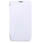 Flip Cover for Karbonn A80 - White