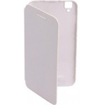 Flip Cover for Lava Iris 405+ - White