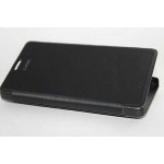Flip Cover for Lava Iris Fuel 50 - Black