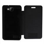 Flip Cover for Lava Iris 350 - Black