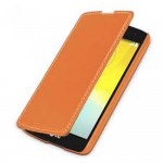 Flip Cover for LG D295 with dual SIM - Orange