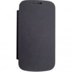 Flip Cover for Micromax A50 Ninja - Black