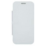 Flip Cover for Micromax A65 Bolt - White