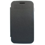 Flip Cover for Micromax A80 Superfone Infinity - Black