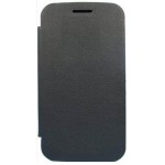 Flip Cover for Micromax Superfone Punk A44 - Black