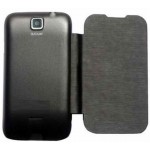 Flip Cover for Micromax A54 Smarty 3.5 - Black