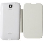 Flip Cover for Micromax A54 Smarty 3.5 - White