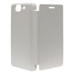 Flip Cover for Micromax Canvas Duet AE90 - White