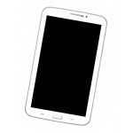 Home Button Complete For Samsung Galaxy Tab 3 7 0 White By - Maxbhi Com