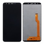 Lcd With Touch Screen For Homtom H5 White By - Maxbhi Com