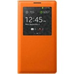 Flip Cover for Samsung Galaxy Note 4 - Orange