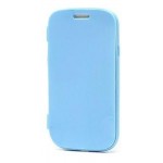 Flip Cover for Samsung Galaxy S3 Mini VE I8200 - Pebble Blue